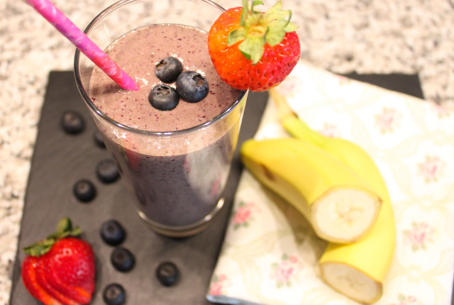 Banana Berry Bliss Smoothie