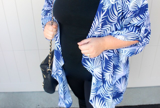 Floral Kimono OOTD