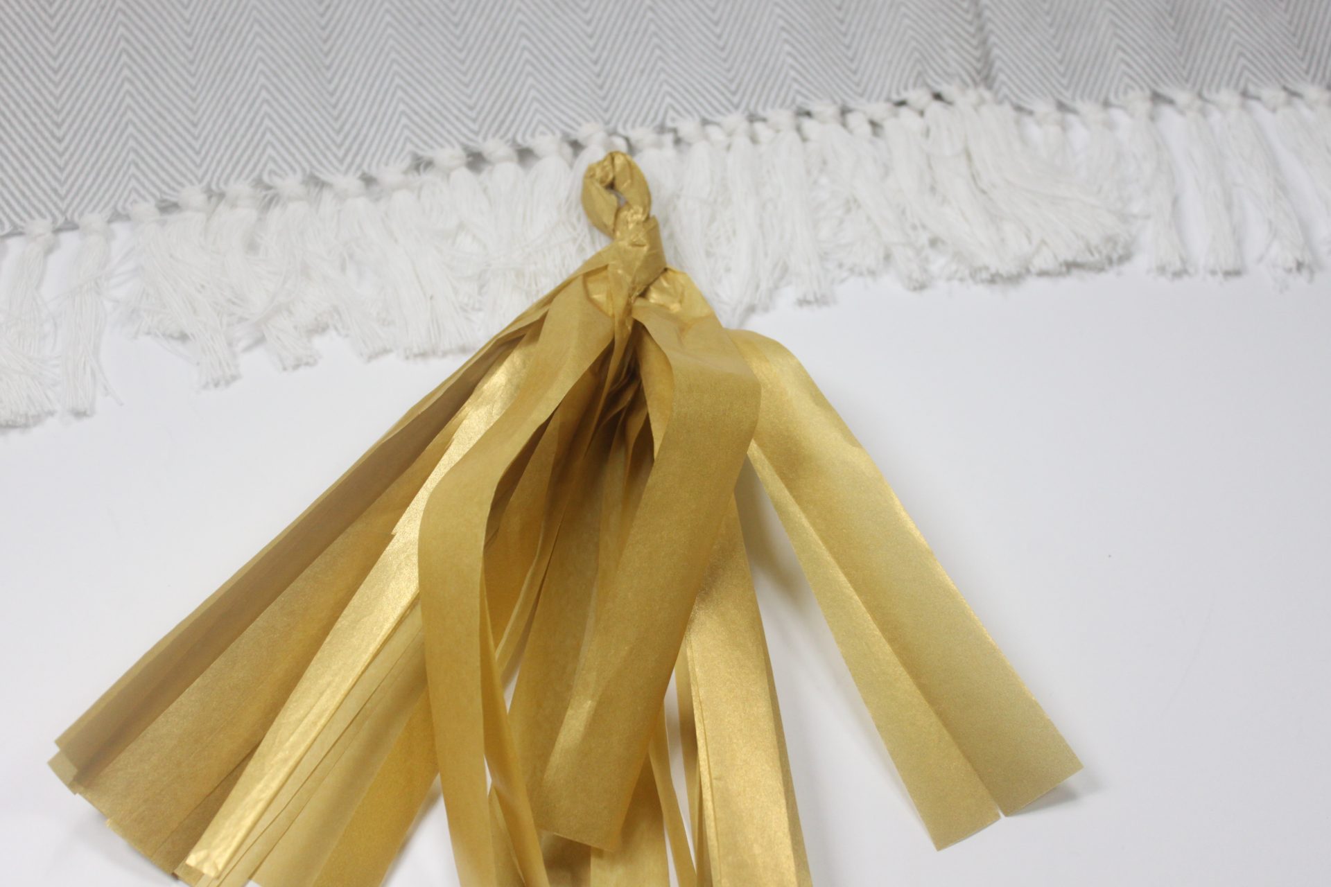 DIY Balloon Tassels Amidst the Chaos