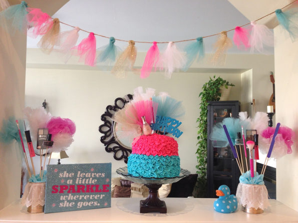 Spa Themed Birthday Party Guest Reader Post Amidst The Chaos   IMG 6201 595x446 