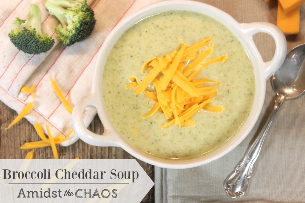 Broccoli Cheddar Soup