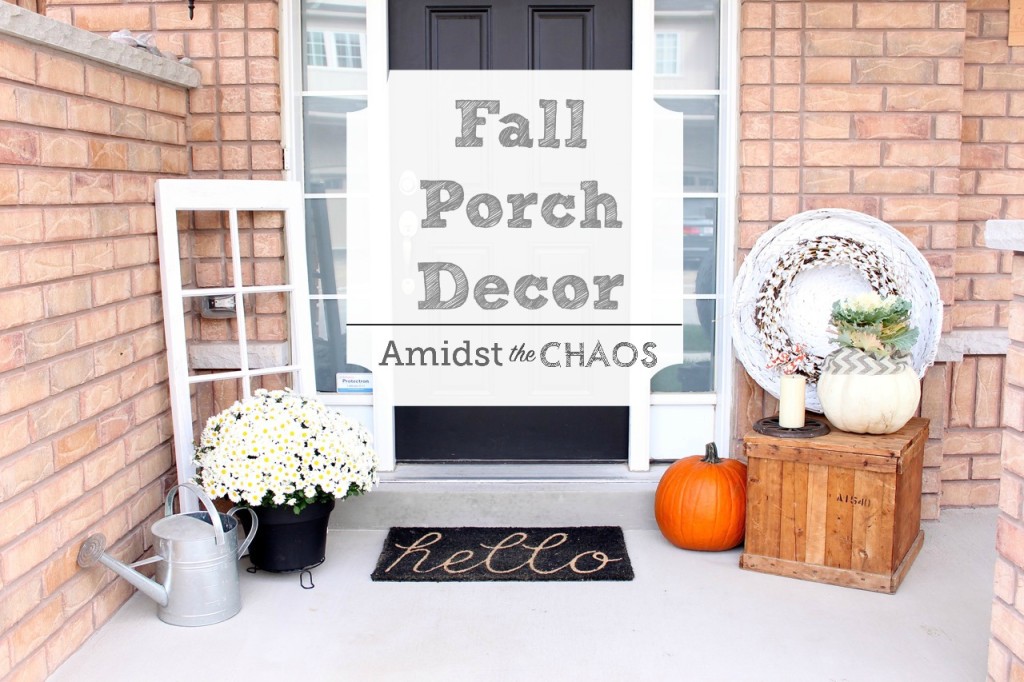 Fall Porch Decor