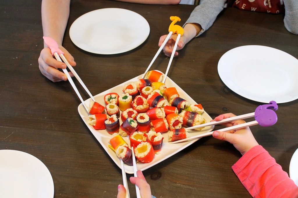 how to make fruit sushi