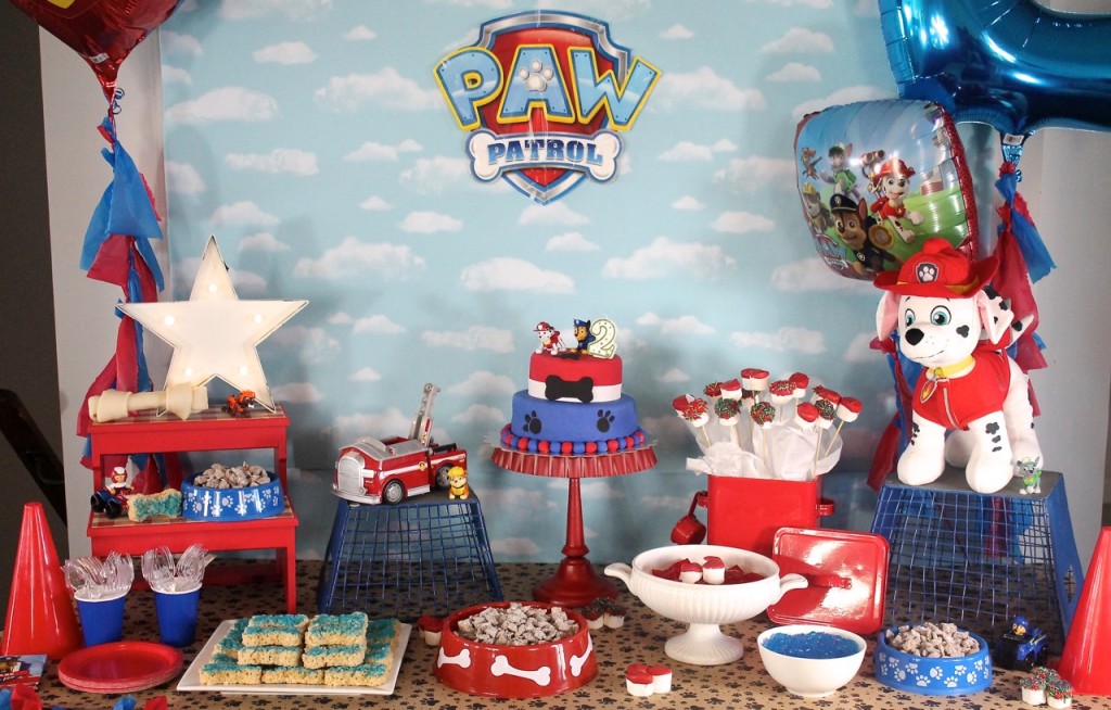 paw patrol birthday party