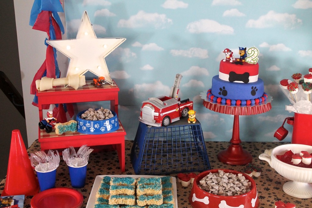 paw patrol birthday party