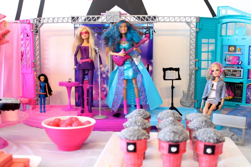 barbie rockstar theme party