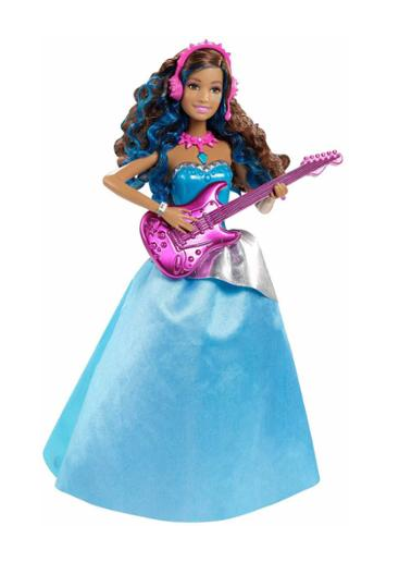 princess and the rockstar barbie