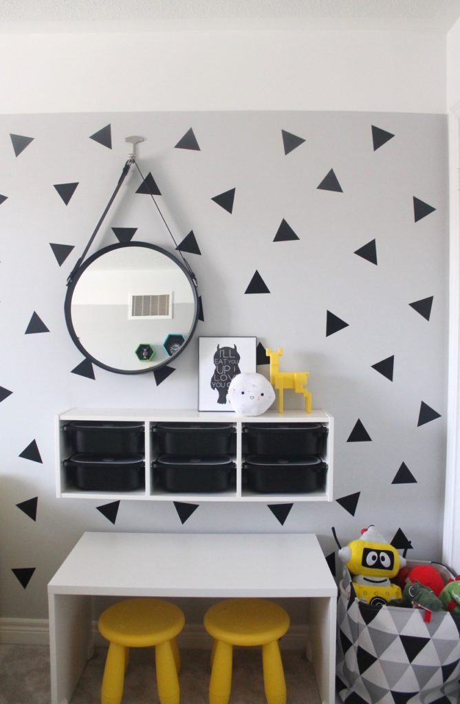 boys room makeover one room challenge