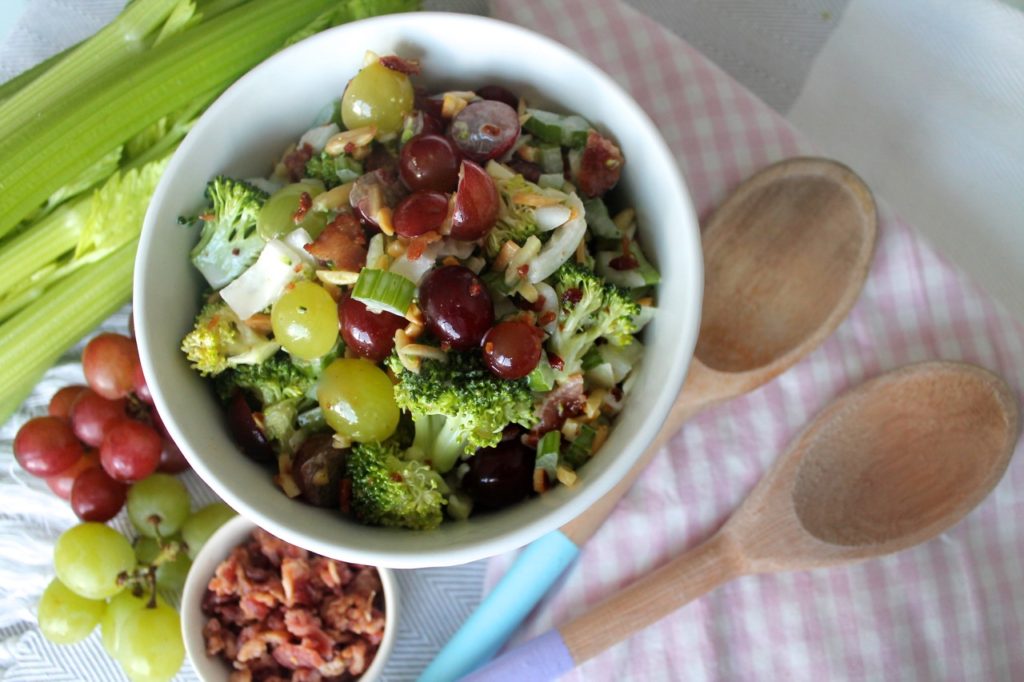 Broccoli and Grape Salad