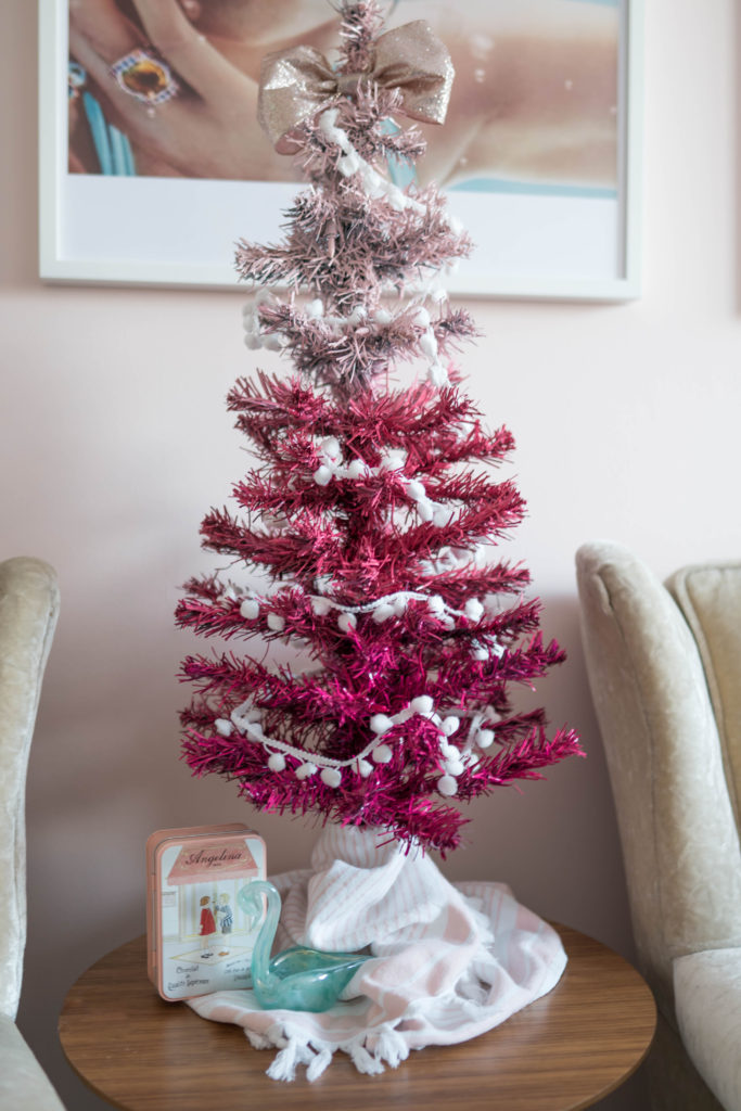 Pink Ombre Christmas Tree 