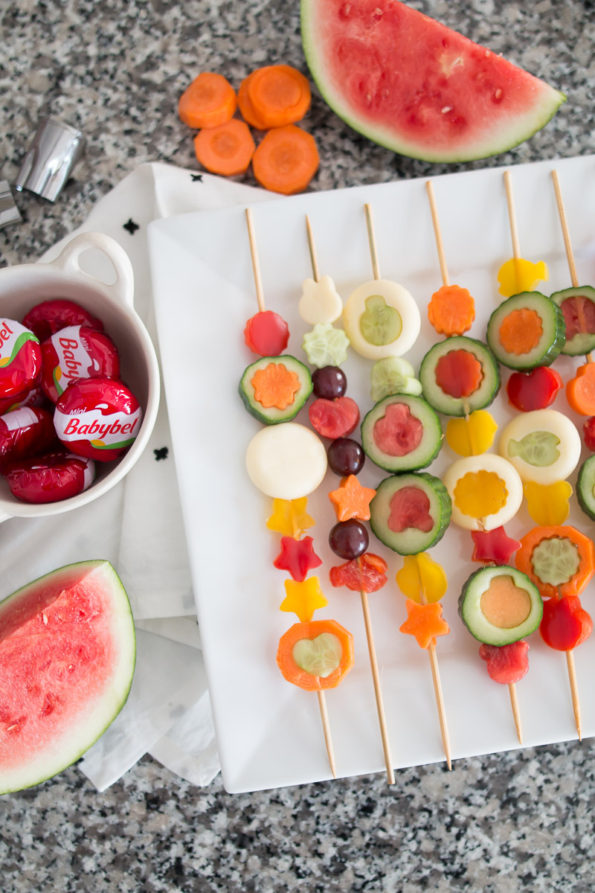 Fruit, Veggie and Cheese Kabobs: The Perfect Kids Snack - Amidst the Chaos