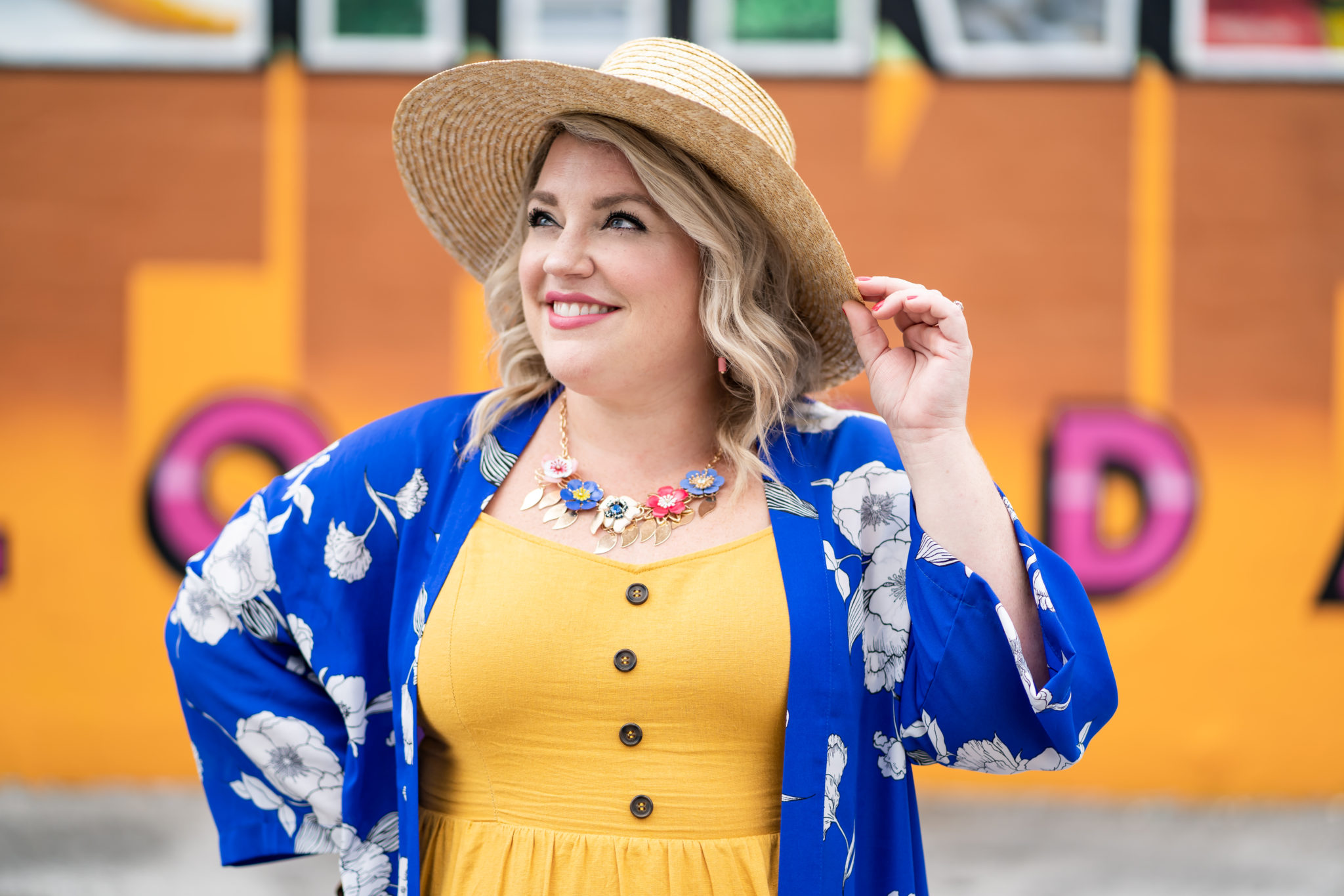 Step Into Spring: Yellow & Blue Outfit of the Day