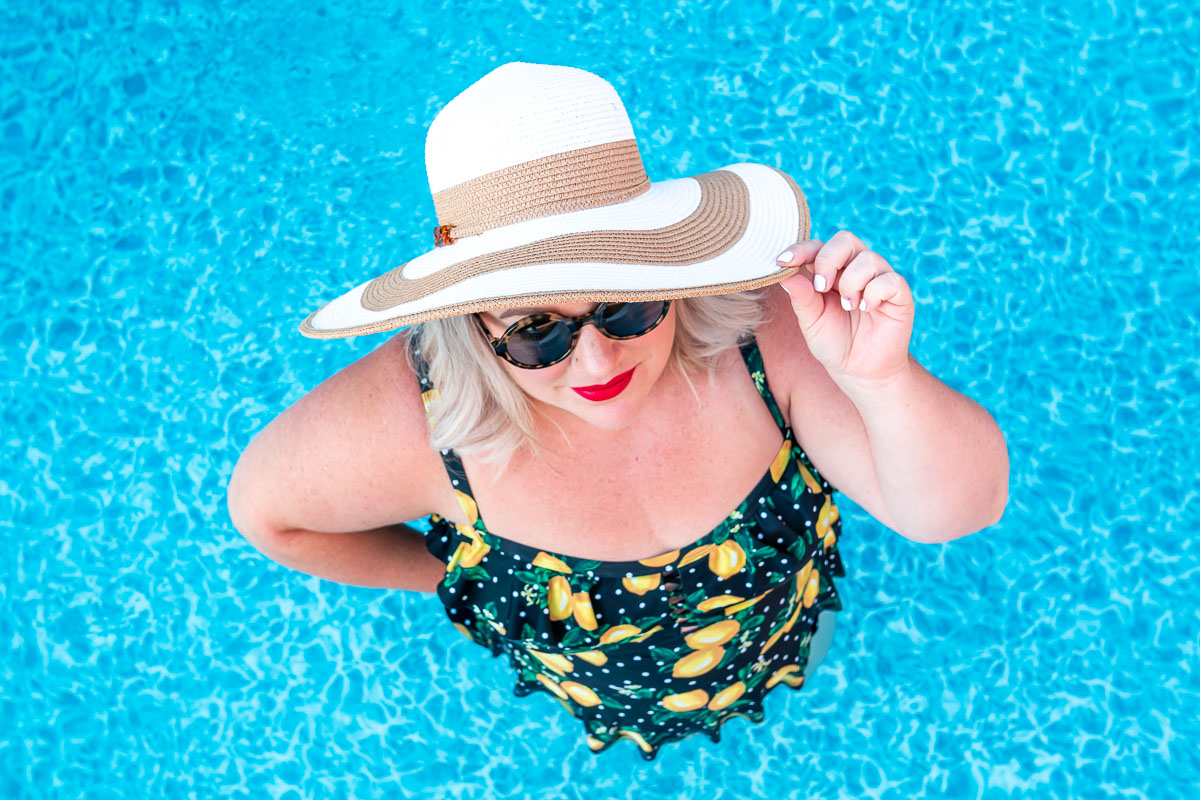 torrid lemon bathing suit