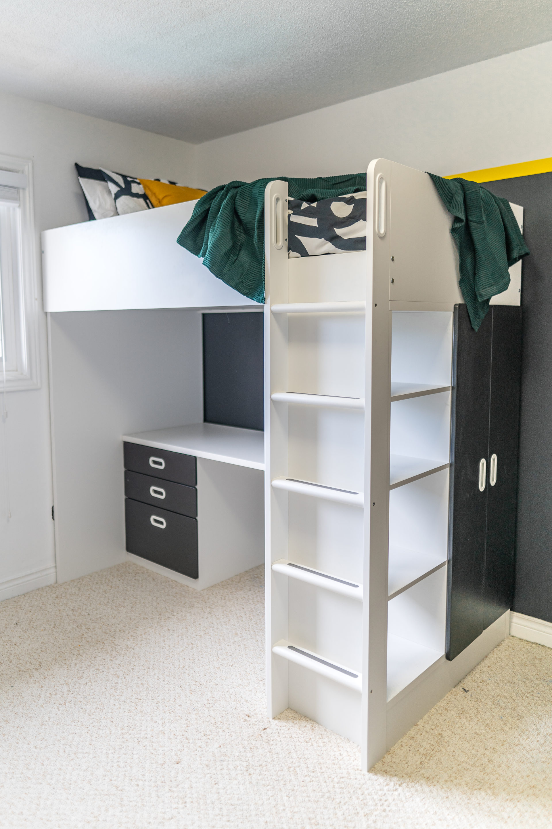 Modern Superhero Boys Room Makeover: One Room Challenge Week 4 - Amidst ...