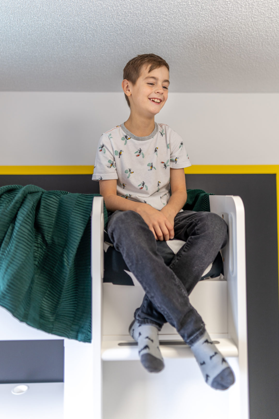 Modern Superhero Boys Room Makeover: One Room Challenge Week 4 - Amidst ...