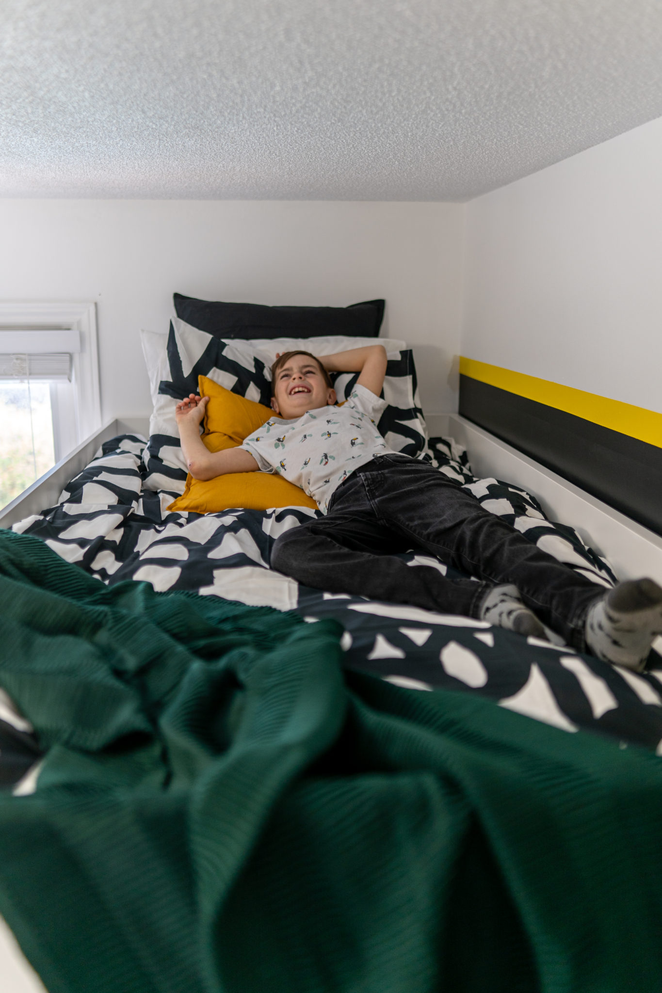 Modern Superhero Boys Room Makeover: One Room Challenge Week 4 - Amidst ...