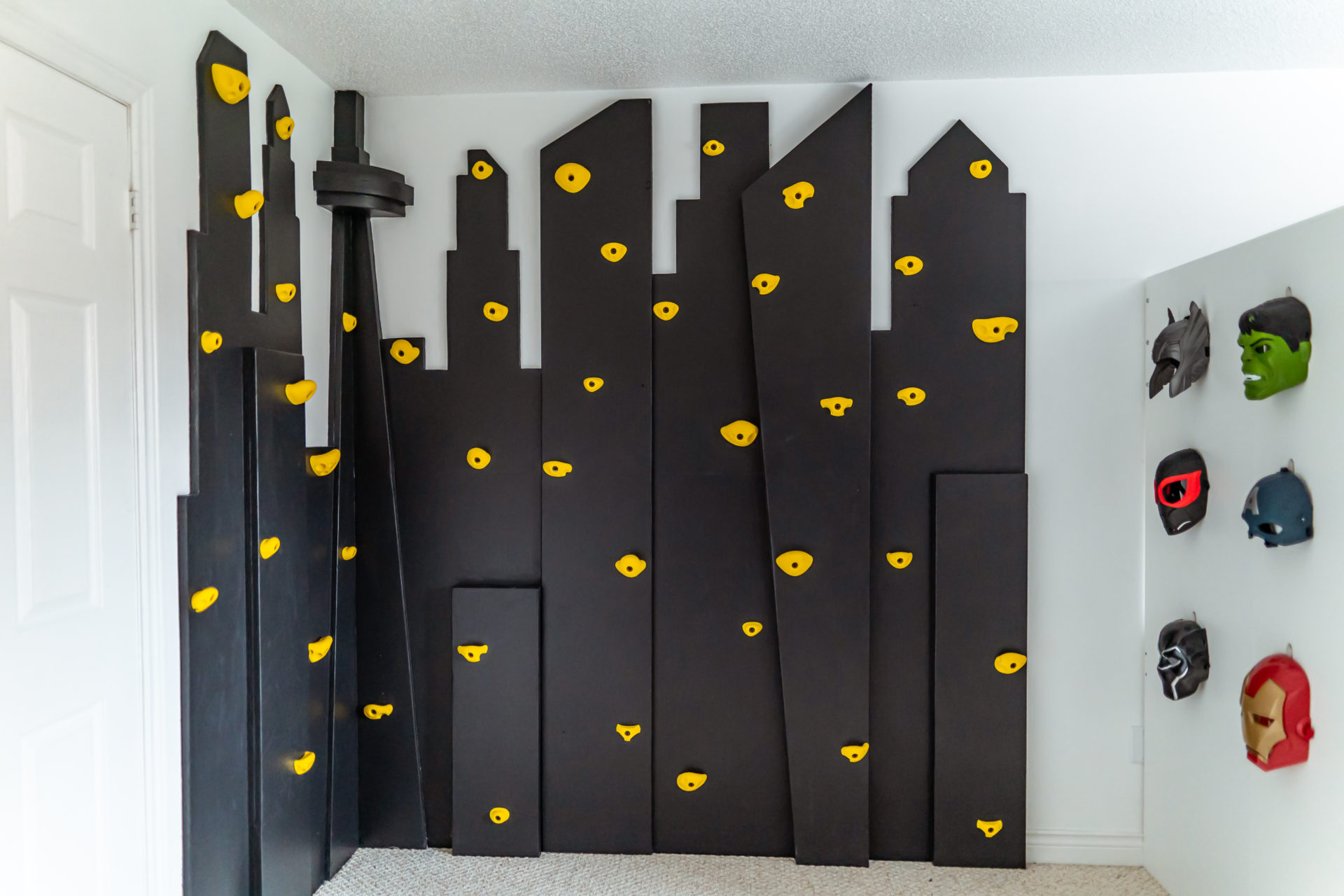 Modern Superhero Boys Bedroom Makeover: One Room Challenge Week 6 ...