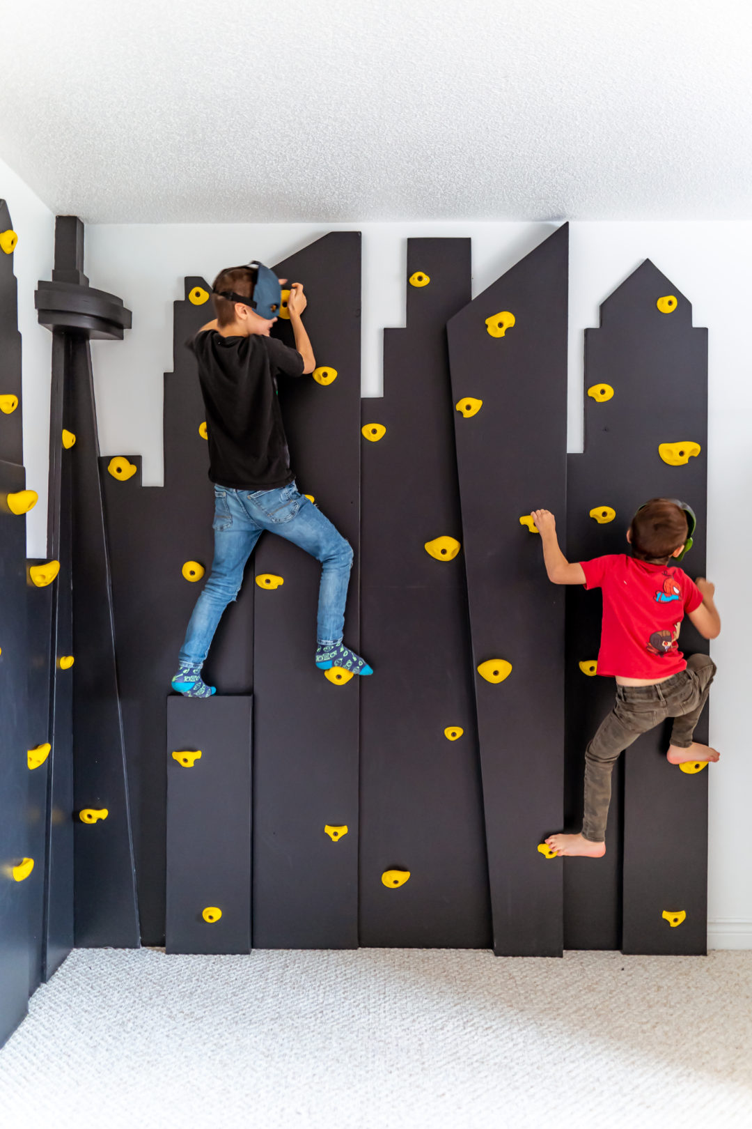 Modern Superhero Boys Bedroom Makeover: One Room Challenge Week 6 ...